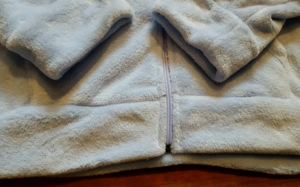 Croft and Barrow full zip women's fleece jacket SIZE 1X 16-18 super soft NWT $40 - Image 3 of 4