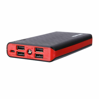 4USB Power Bank 10000mah Portable External Battery Backup Charger Fast Charging 