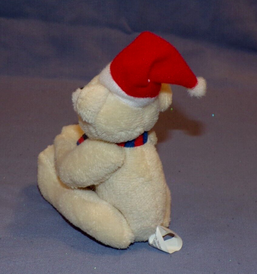 Miniature Jointed Magnetic Hands Plush Stuffed Animal Teddy Bear 7.5" Christmas
