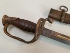 Confederate Staff & Field Officers Sword w/Scabbard - Boyle & Gamble - Civil War