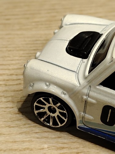 Morris Mini Hot Wheels 2007 Pop-Offs #37 White 10 Spoke Wheels 1/64 Loose - Picture 21 of 24