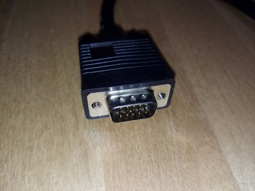 3DFX Voodoo 1 & 2 Pass-Through Cable / 12 Inches / Male To Female 15-Pin VGA - Picture 5 of 10