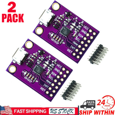 2PCS 2.0 MicroUSB CP2112 Debug Board 2112 Evaluation Kit CCS811 Sensor Module