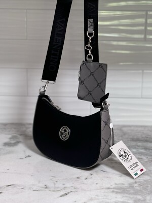 Valentino Rockstud Camera Bag Black Valentino Orlandi Black