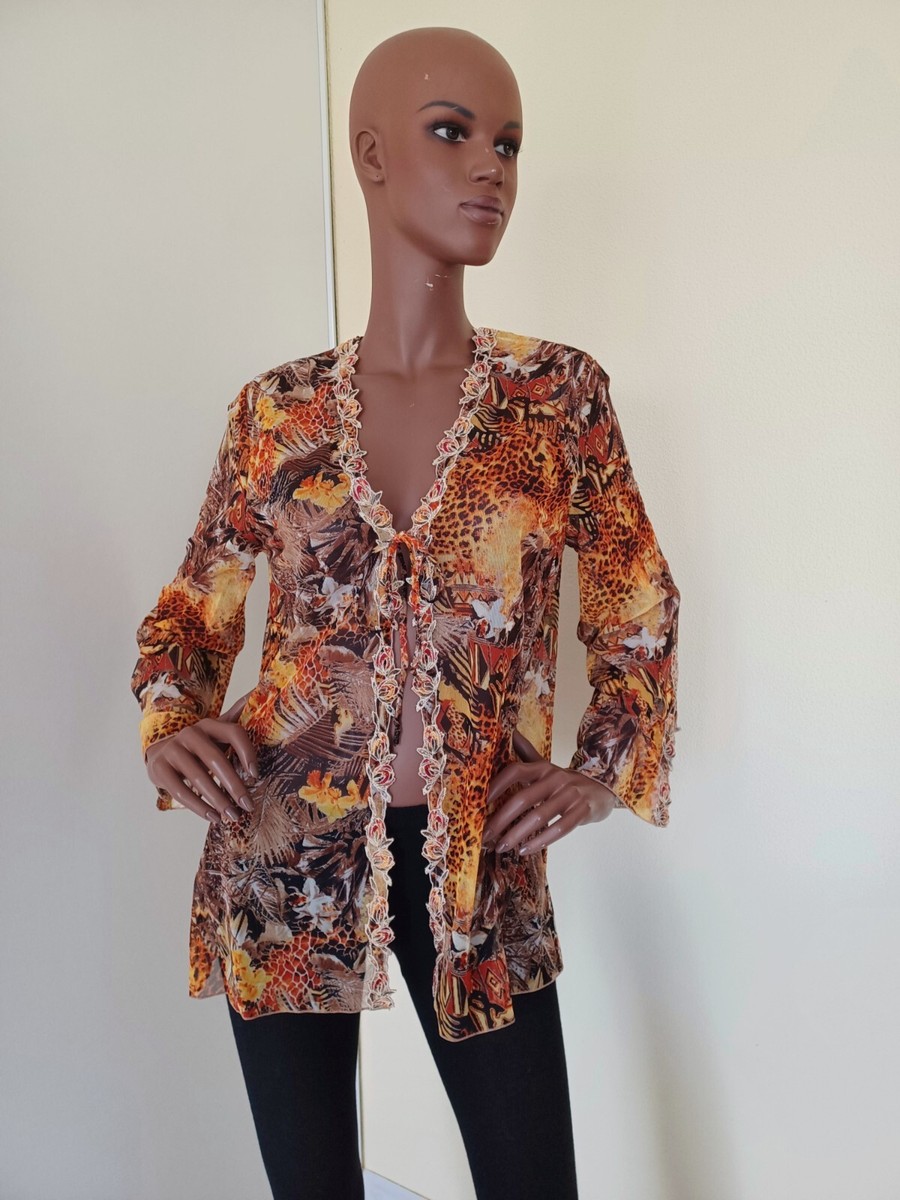 Déshabillé / Kimono Lise Charmel Tanganika Taille 40 - Nude Exotic, Neuf Avec étiquettes