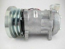 Compresor de aire acondicionado SD7H15 se adapta a Case IH / Caterpillar / Hitachi / John / Kenwort...