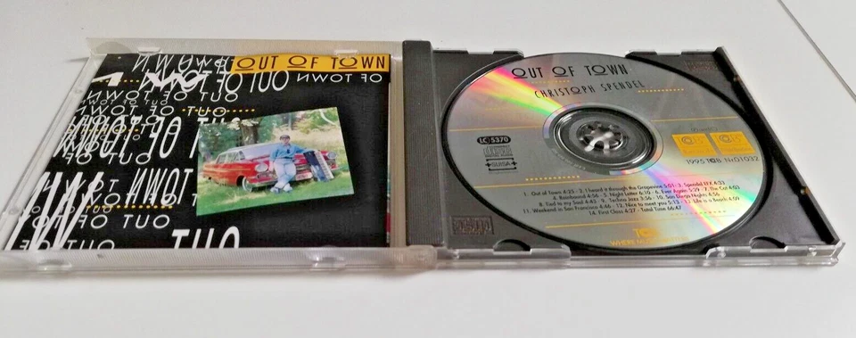 Christoph Spendel – Out Of Town - TCB 01032 - TCB Records - 1995 - #CDA280 - Bild 2 von 4