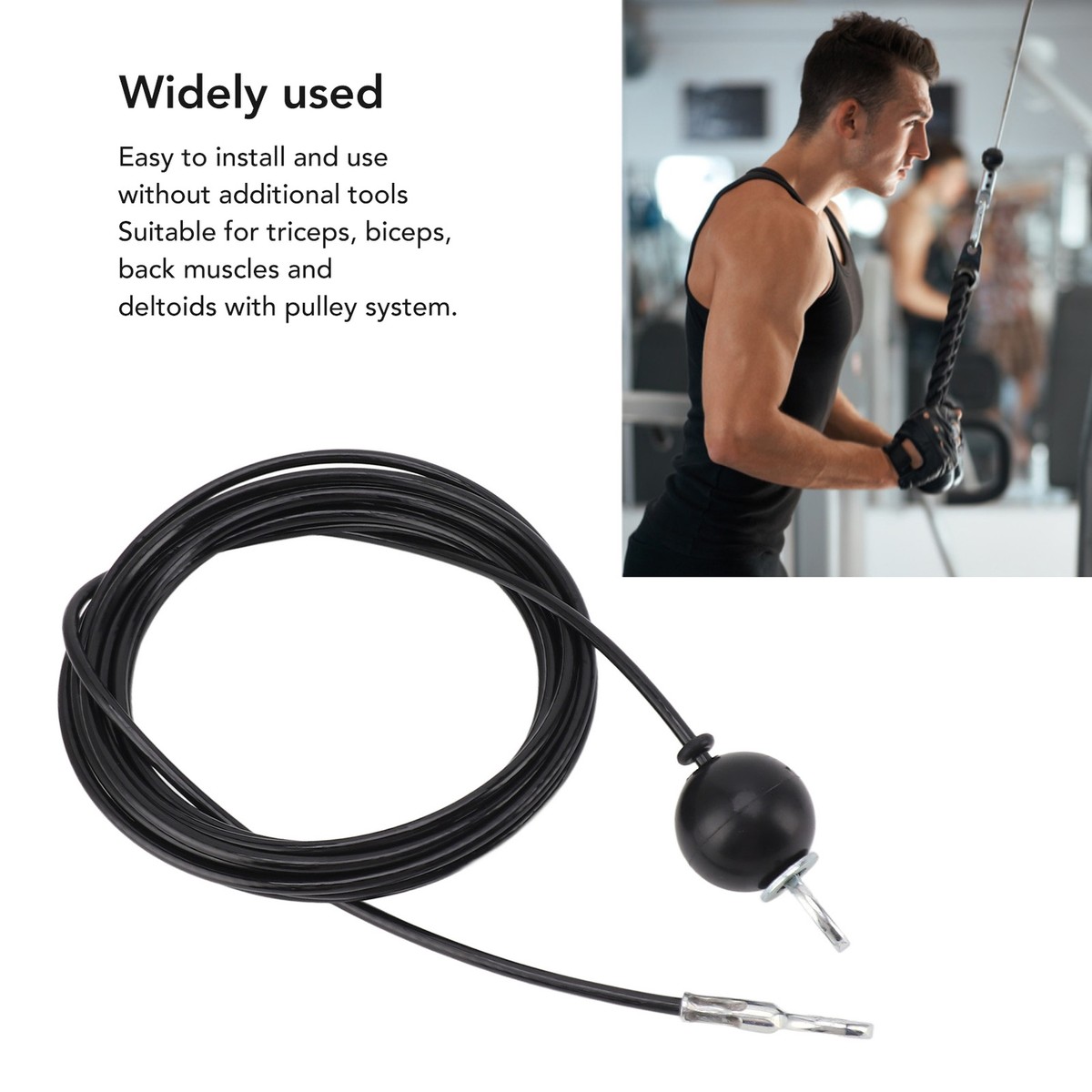Pulley Cable Home Gym Replacement Cable Heavy