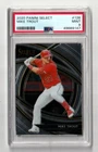 2020 Panini Select #126 Mike Trout PSA 9 Mint - Los Angeles Angels
