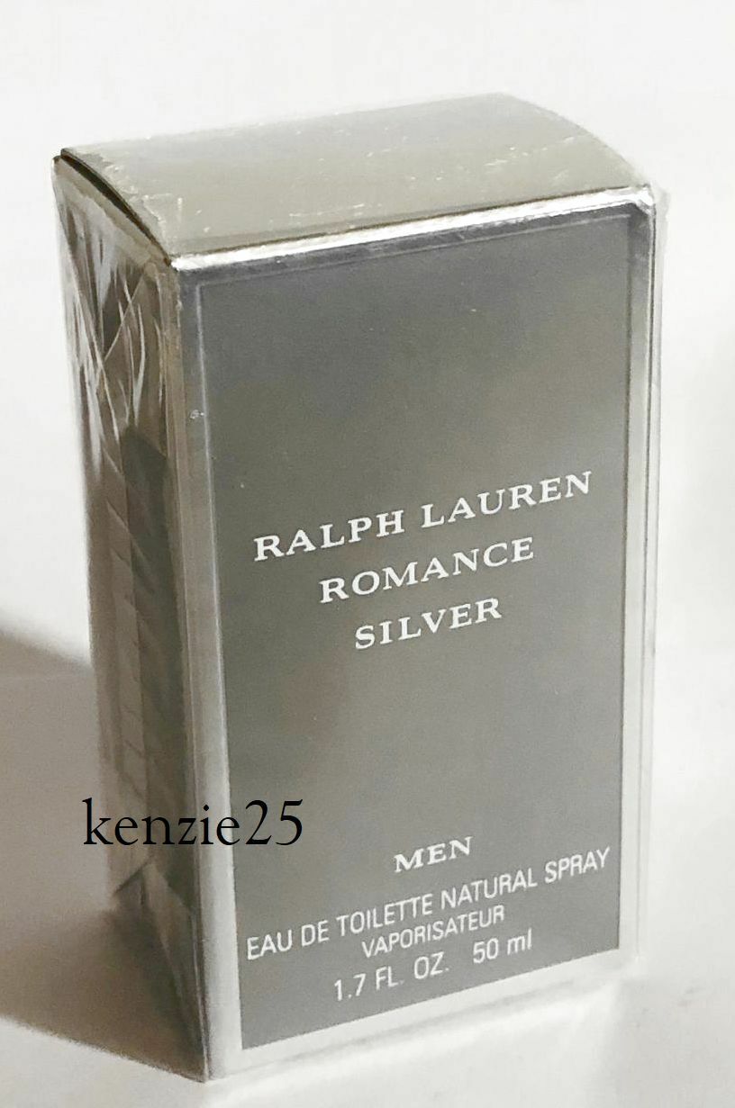 RALPH LAUREN ROMANCE SILVER MEN EAU DE TOILETTE SPRAY 50 ML /  FL OZ NIB  3360377037021 | eBay