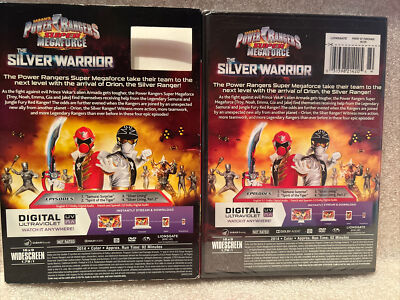 Power Rangers Super Megaforce - The Silver Warrior (DVD, 2014
