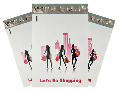 1,000 - 10x13 Custom Designer Shopping Poly mailer Boutique Bags