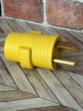 New! RVGUARD RV Plug Adapter 50 Amp Male 14-50P to 30 Amp Female TT-30R Yellow