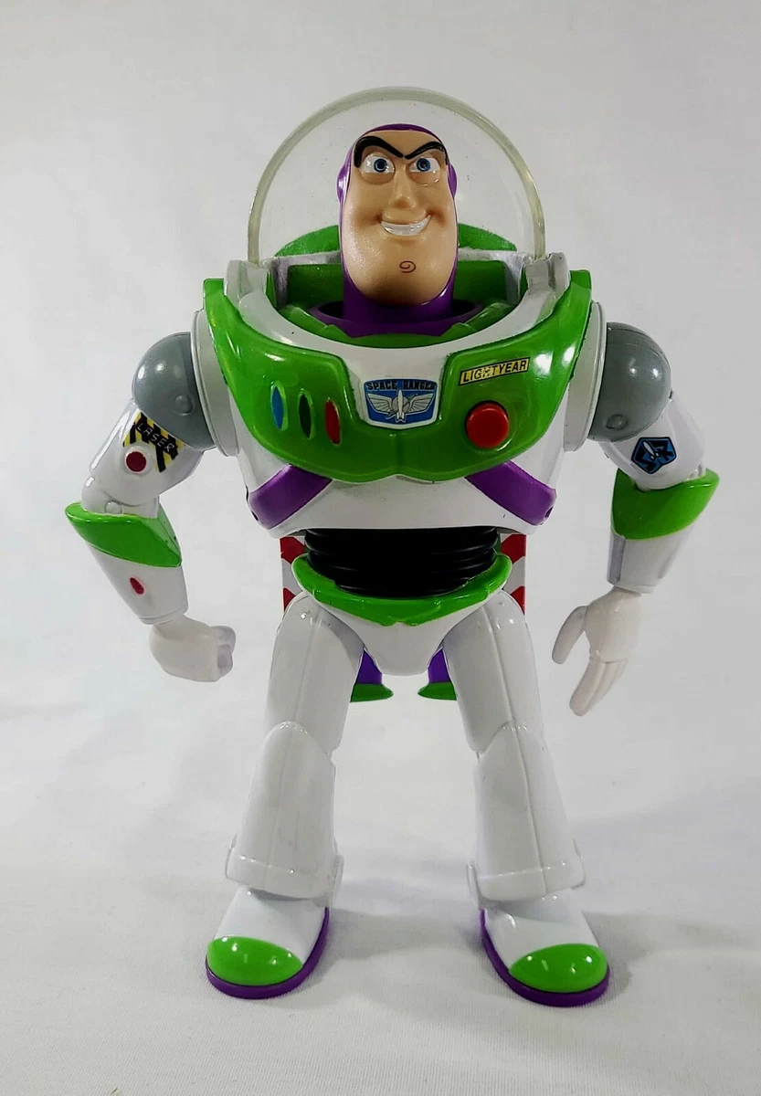 2018 Disney Pixar Toy Story Buzz Lightyear Talking Action Figure Lights Up WORKS