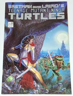 1988 TEENAGE MUTANT NINJA TURTLES #13 FN+ MIRAGE TMNT 1ST PRINT COMIC BOOK