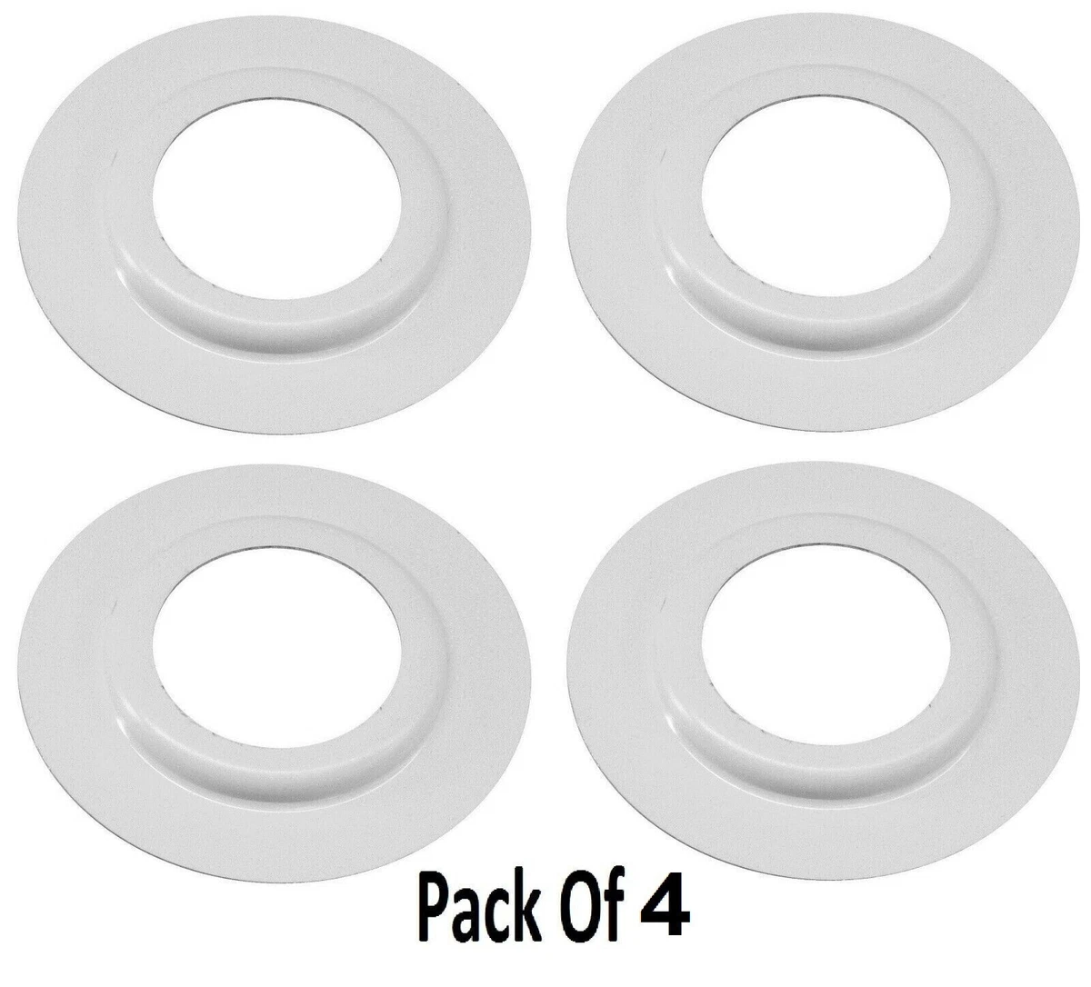 Convertidor adaptador lavadora anillo de montaje de luz placa reductora de pantalla de lámpara de metal 4 piezas
