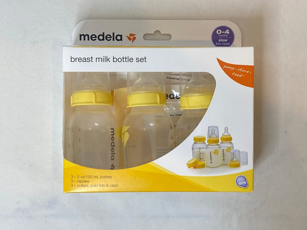 Medela 8 oz Breast Milk Bottle Set - 3 pack