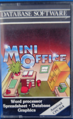 SCHNEIDER/AMSTRAD CPC -- MINI OFFICE (DATABASE SOFTWARE)