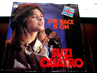 SUZI QUATRO  1978 RAK Label 45 with PICTURE SLEEVE Cream Dream / Give Me Love