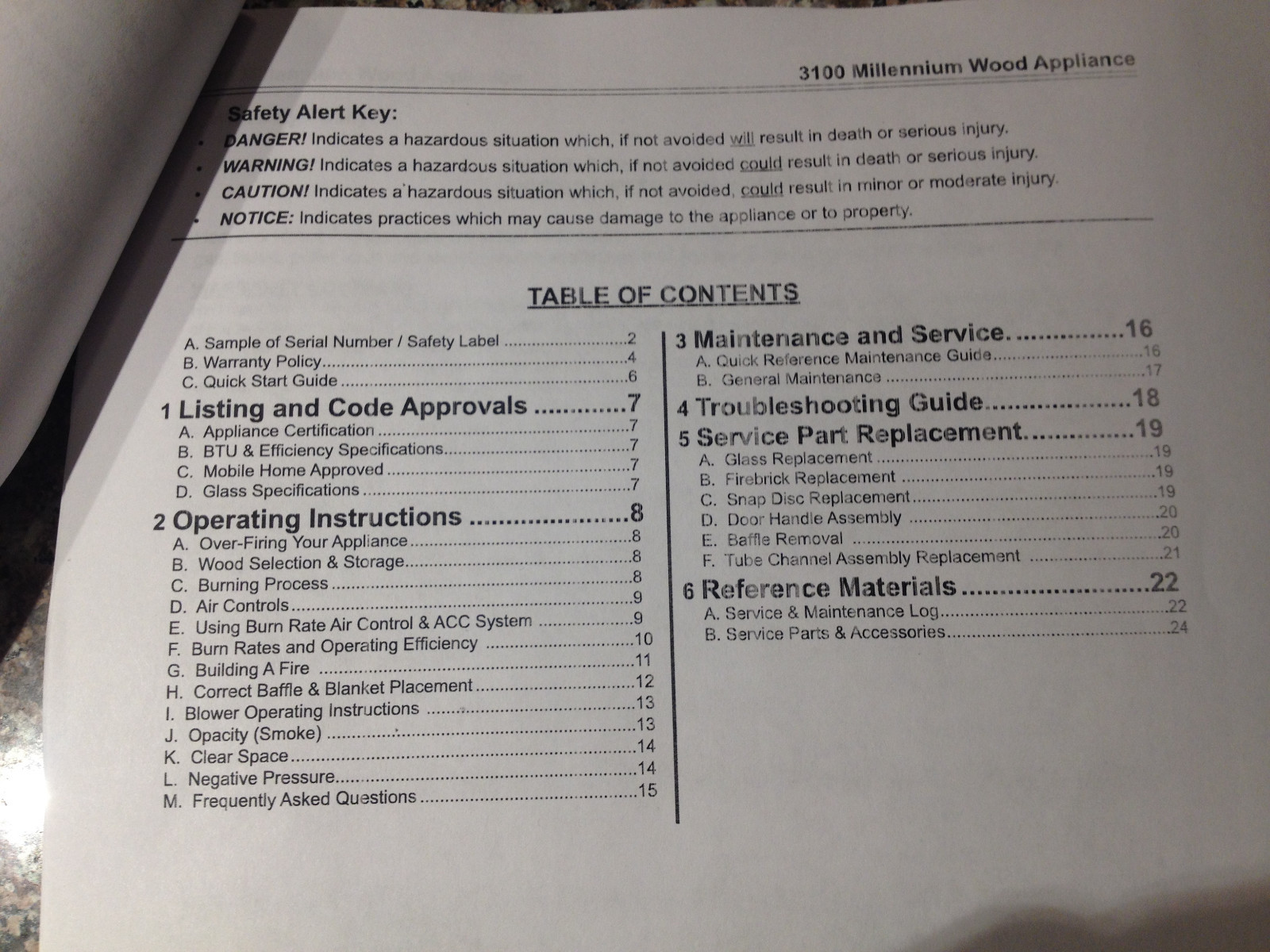 Quadra Fire Wood Stove Manual