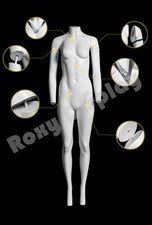 Female Invisible Ghost Mannequin Manikin Display Dress Form #MZ-GH1-S