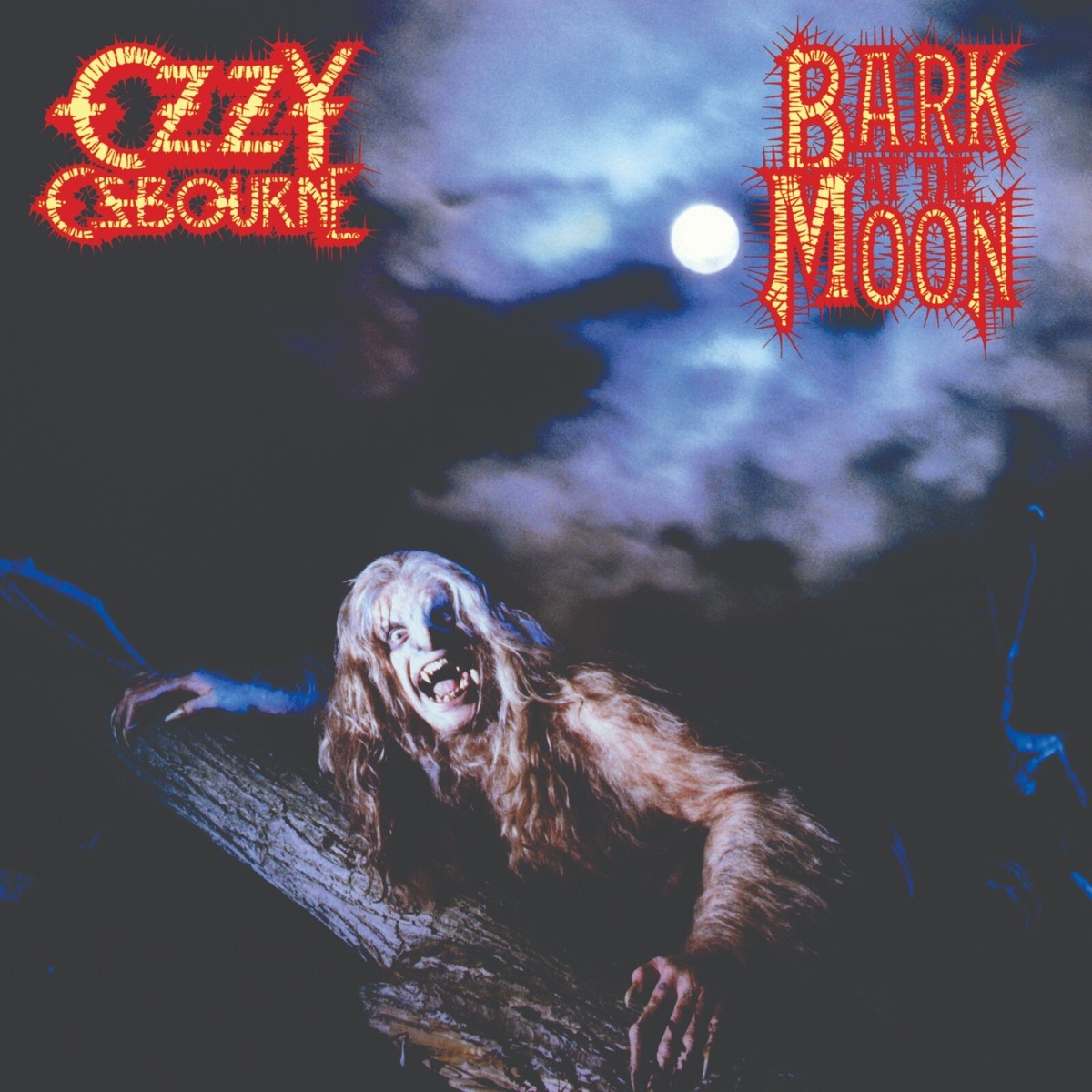 OZZY OSBOURNE BARK AT THE MOON CANVAS PRINT ALBUM COVER WALL