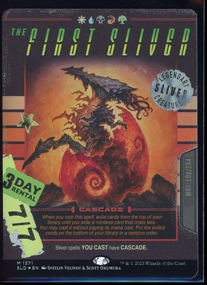 MTG Secret Lair: The First Sliver 1371 Now on VHS! Foil - NM+ | eBay