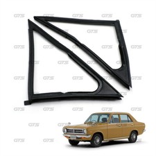 Pair Vent Rubber Weatherstrip Quarter Window Fits Datsun Sunny B110 1970 1973