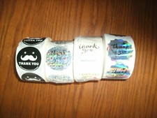 NEW Thank You For Supporting My Small Business Bundle Lot of 2000 Stickers 1.5"