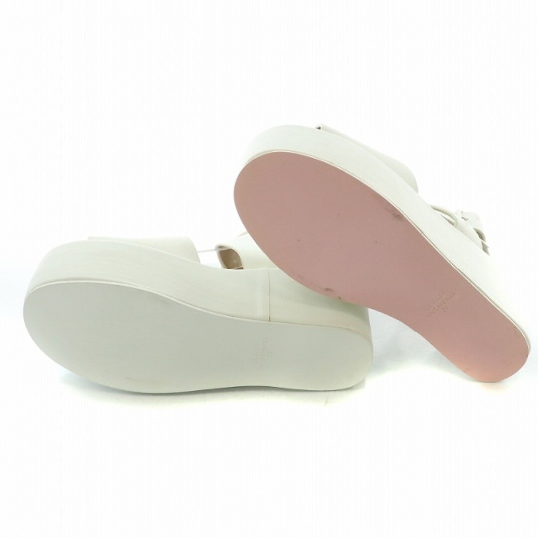 CLANE CROSS BELT SANDAL STRAP ROUND TOE THICK BOTTOE CLANE CROSS BELT SANDAL STRAP ROUND TOE THICK BOTTOE
