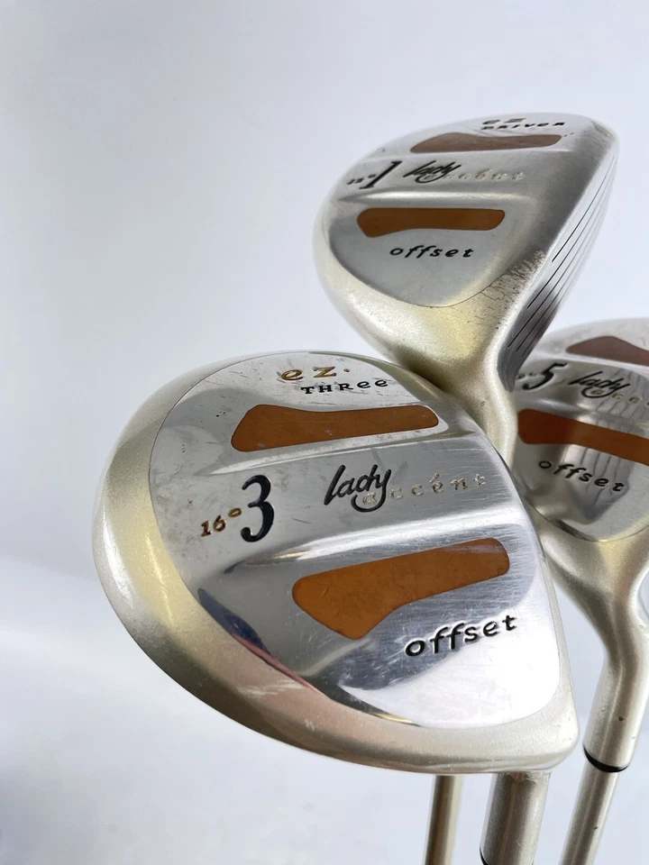 La Jolla Ladies Driver Fairway Set 1,3&5 Woods Ladies Graphite/Right Habded/9999 - Image 2 of 4