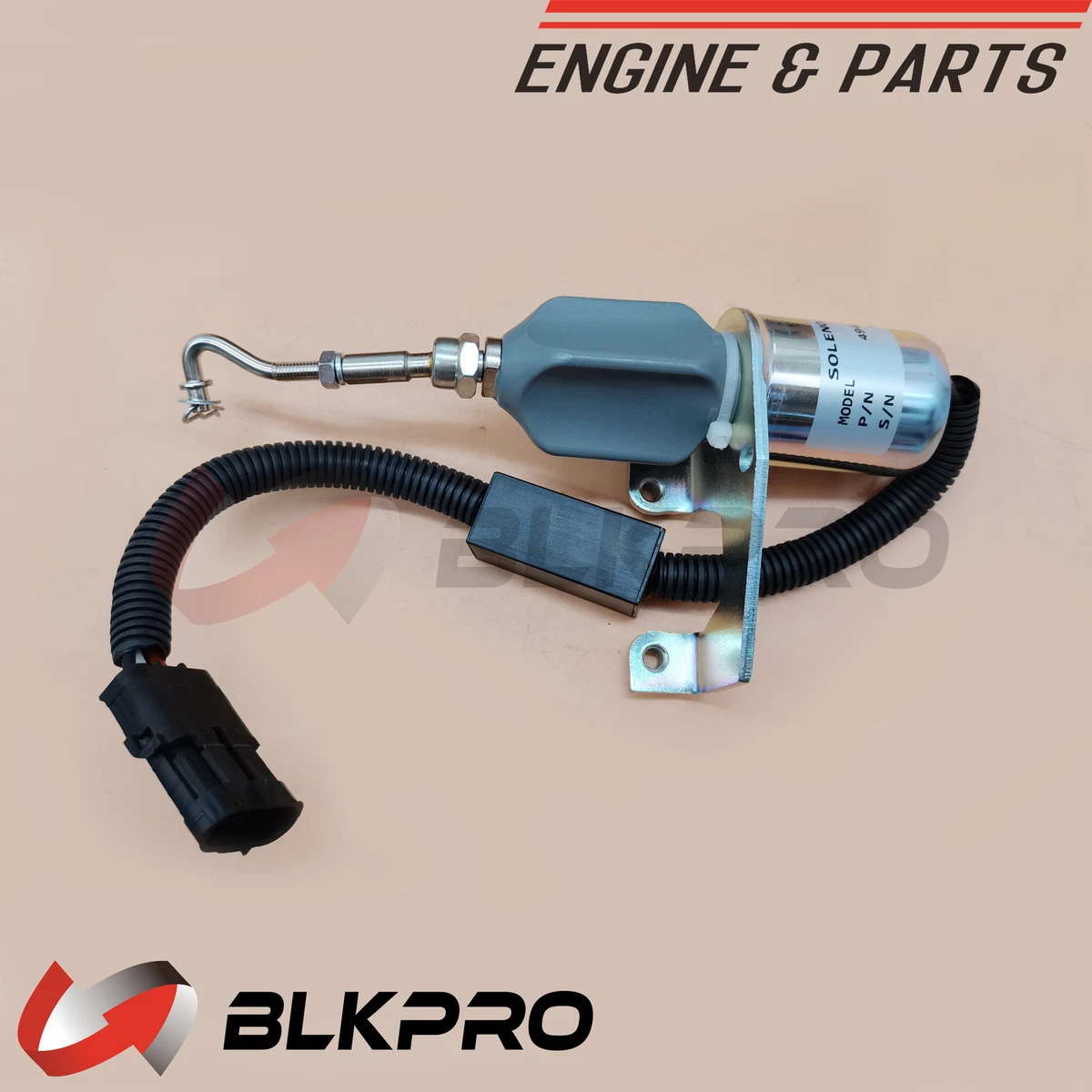 24 Volt Fuel Shut off Solenoid For Cummins 6CT 8.3C 4942879 