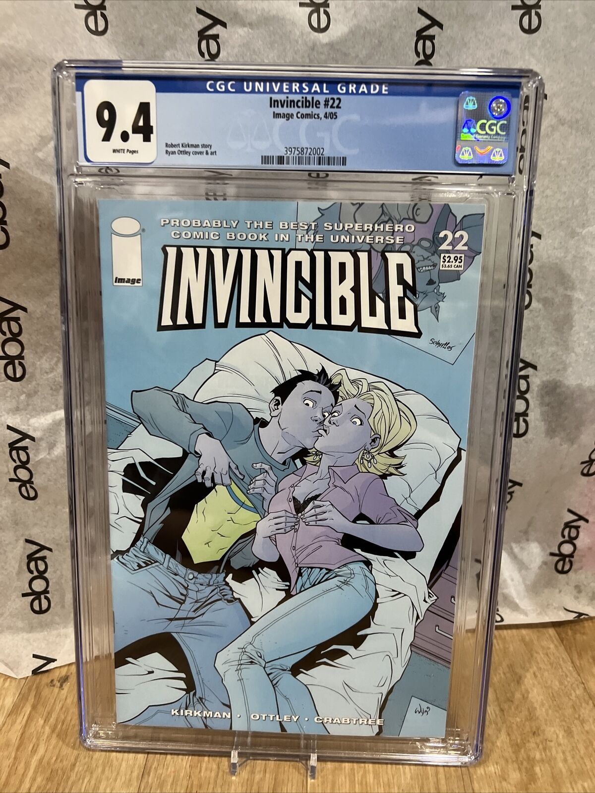 Invincible #22 CGC 9.4 Robert Kirkman Ryan Ottley Corey Walker Comic | eBay