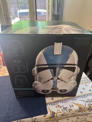 Hasbro Star Wars Ahsoka The Black Series 501st Clone Trooper Helmet