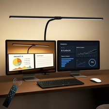 LED Desk Lamp for Home Office, Eye Caring Architect Desk Light with... Fast Ship