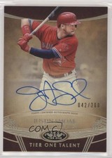 2019 Topps Tier One Tier One Talent Auto 42/200 Justin Smoak #TTA-JSM Auto 1q7