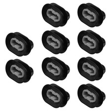 Clip ABS Pièces Auto Noir Accessoires Voiture Remplacement 42mm*25mm Pratique