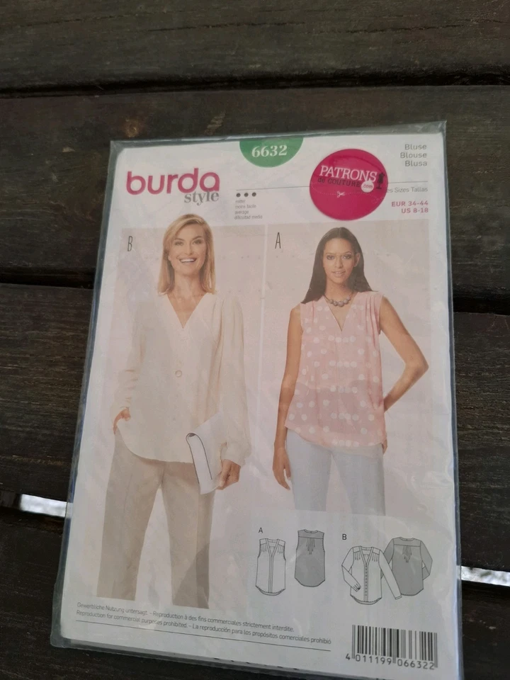 Lot de 2 PATRONS  BURDA - voir photos pour modèle - Photo 3/4