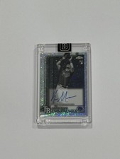 2025 Topps Chrome Baseball Kameron Misner Rookie Autographed Rays Card #RA-KMI