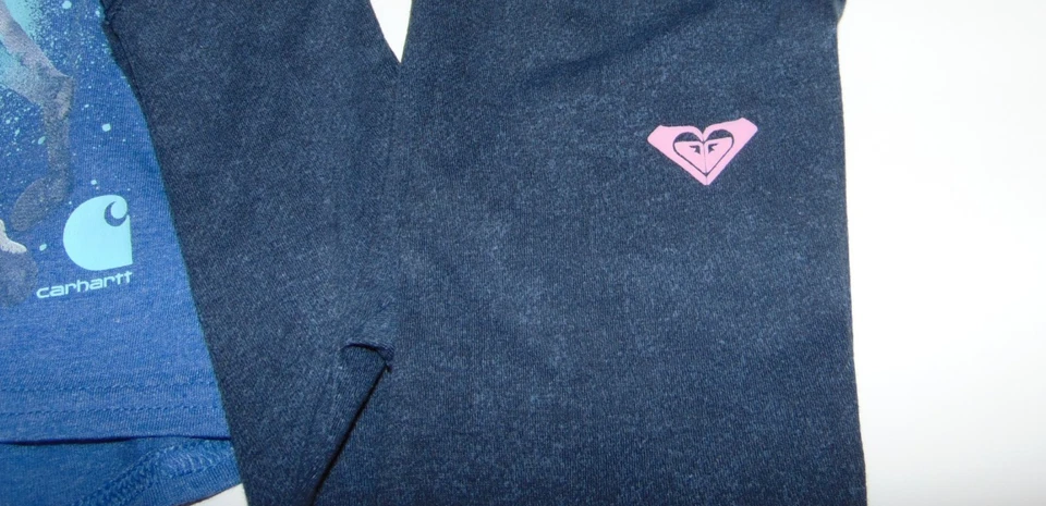 ~¡Nuevo con etiquetas Conjunto de caballo ROXY & CARHARTT para niñas! Talla 3T súper linda:)~ Foto 3 de 4