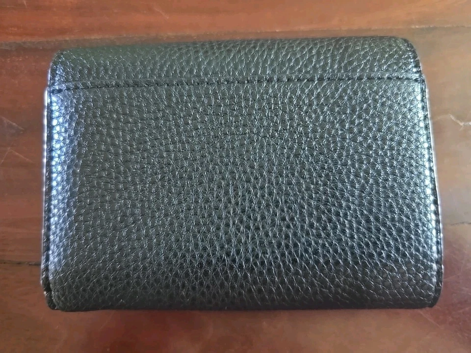 Oroton wallet Black Leather Trifold - Image 2 of 4