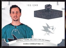 2020-21 Upper Deck The Cup Rookie Class of 2021 Sasha Chmelevski RC /249