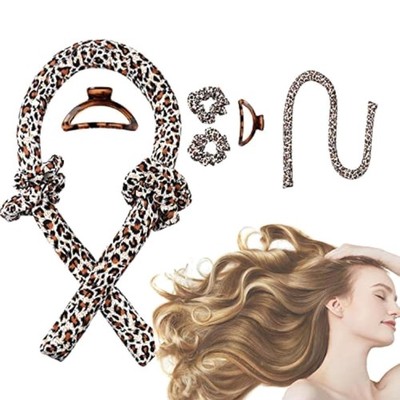 Hitzefreie Lockenwickler Lockenstab Stirnband Seide Haarstyling langer Haar
