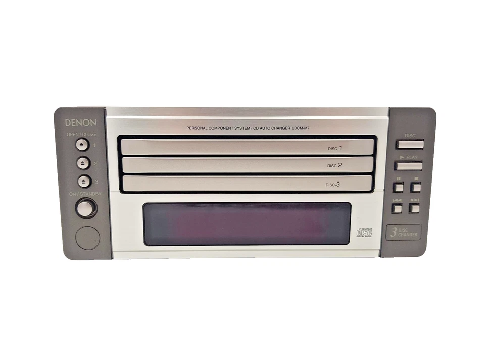 Denon UDCM-M7 CD Auto Changer - Vintage - ERR on Screen - Parts / Repair Only - Image 2 of 4