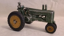 Vintage 1940s-50s 1/16 Arcade/ERTL John Deere Model A Toy Tractor