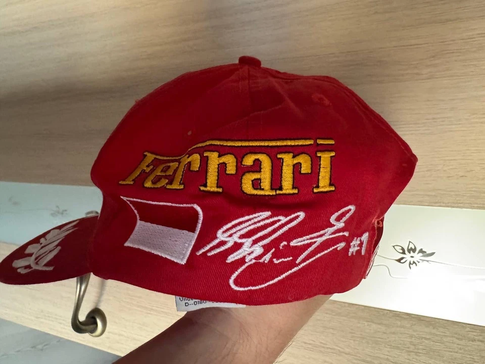 Ferrari Cap Dekra Vintage Michael Schumacher Cap Formula 1 Cap Official F1 Hat - Image 4 of 4