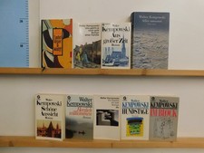 Walter Kempowski 9 Bücher Romane Aus großer Zeit Hundstage Im Block u.a.