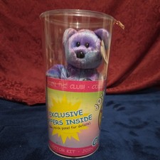 TY Beanie Baby - Clubby IV - Official Club Collector- with tags, case, and form