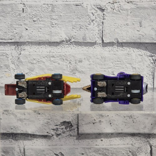 Wacky Races Micro Scalextric Race Track 1:64 Loop The Loop Boxed Fully Working - Afbeelding 15 van 24