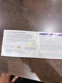 Darkwing Duck Nintendo NES Manual Only!